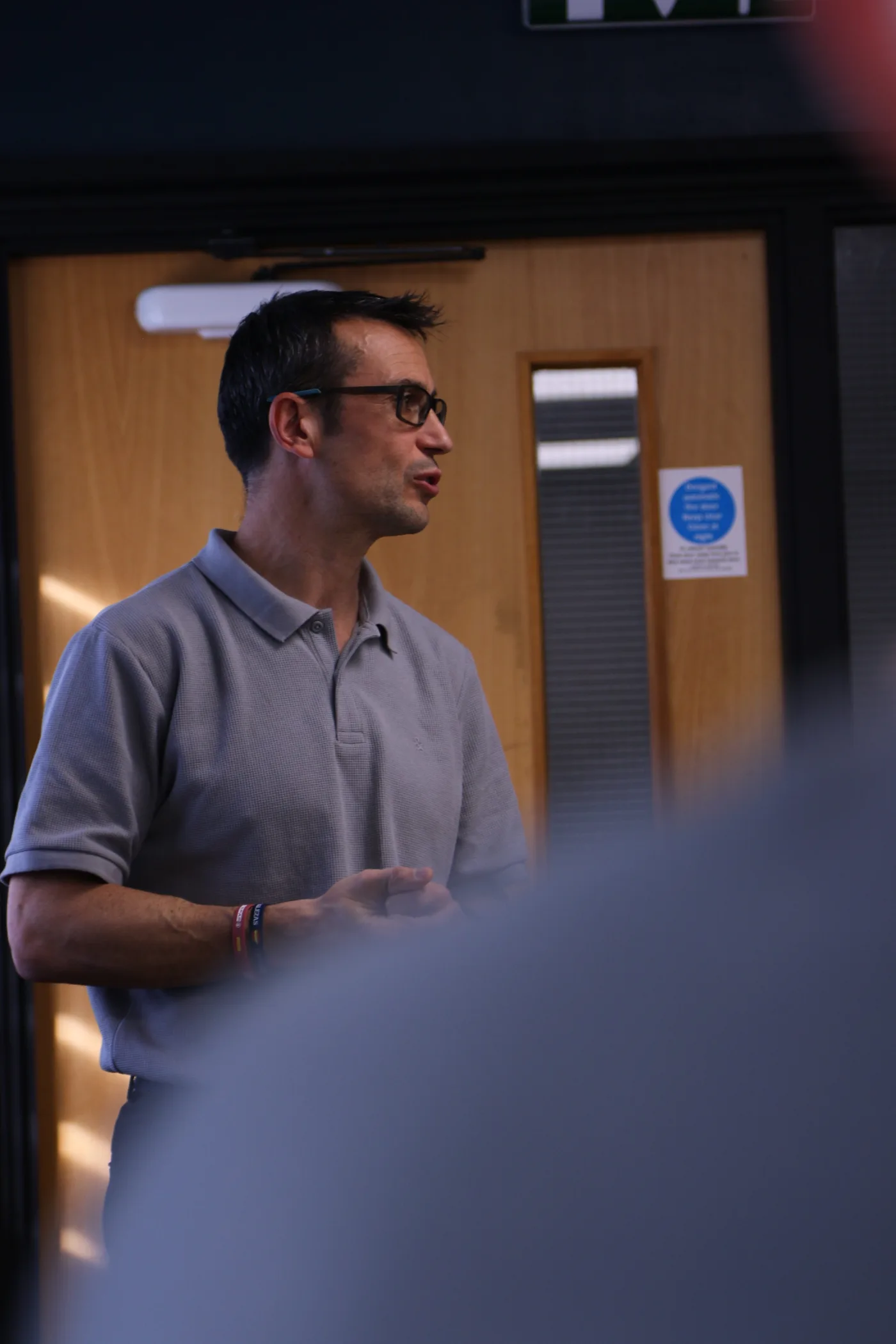 Jon Goodey leading a practical team workshop